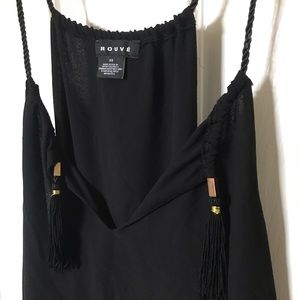 4/$15 Rouve Corded Tank